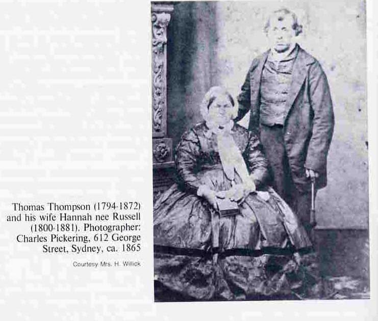 1865c - Thomas Thompson and Hannah Russell