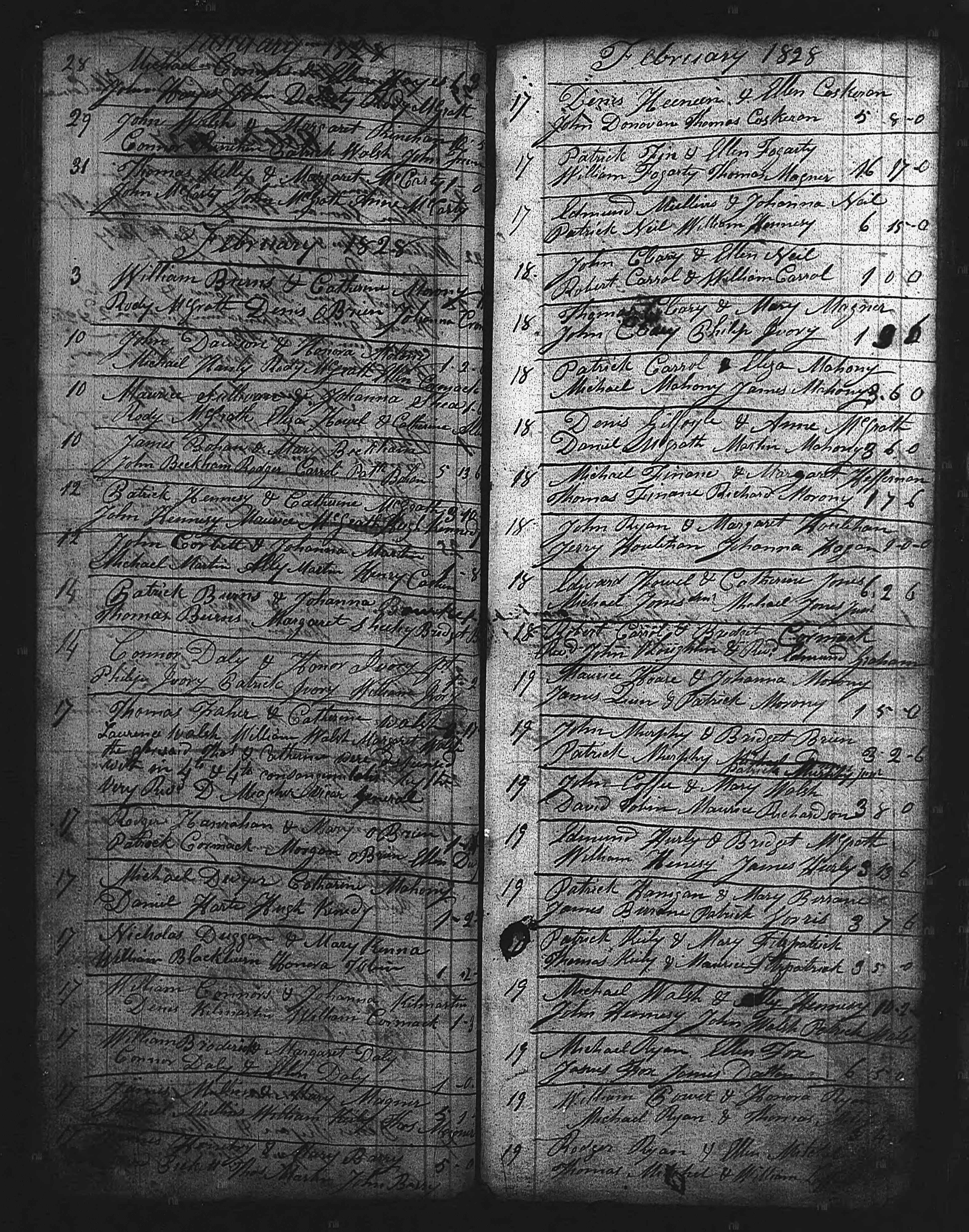 Ireland, Catholic Parish Registers, 1655-1915