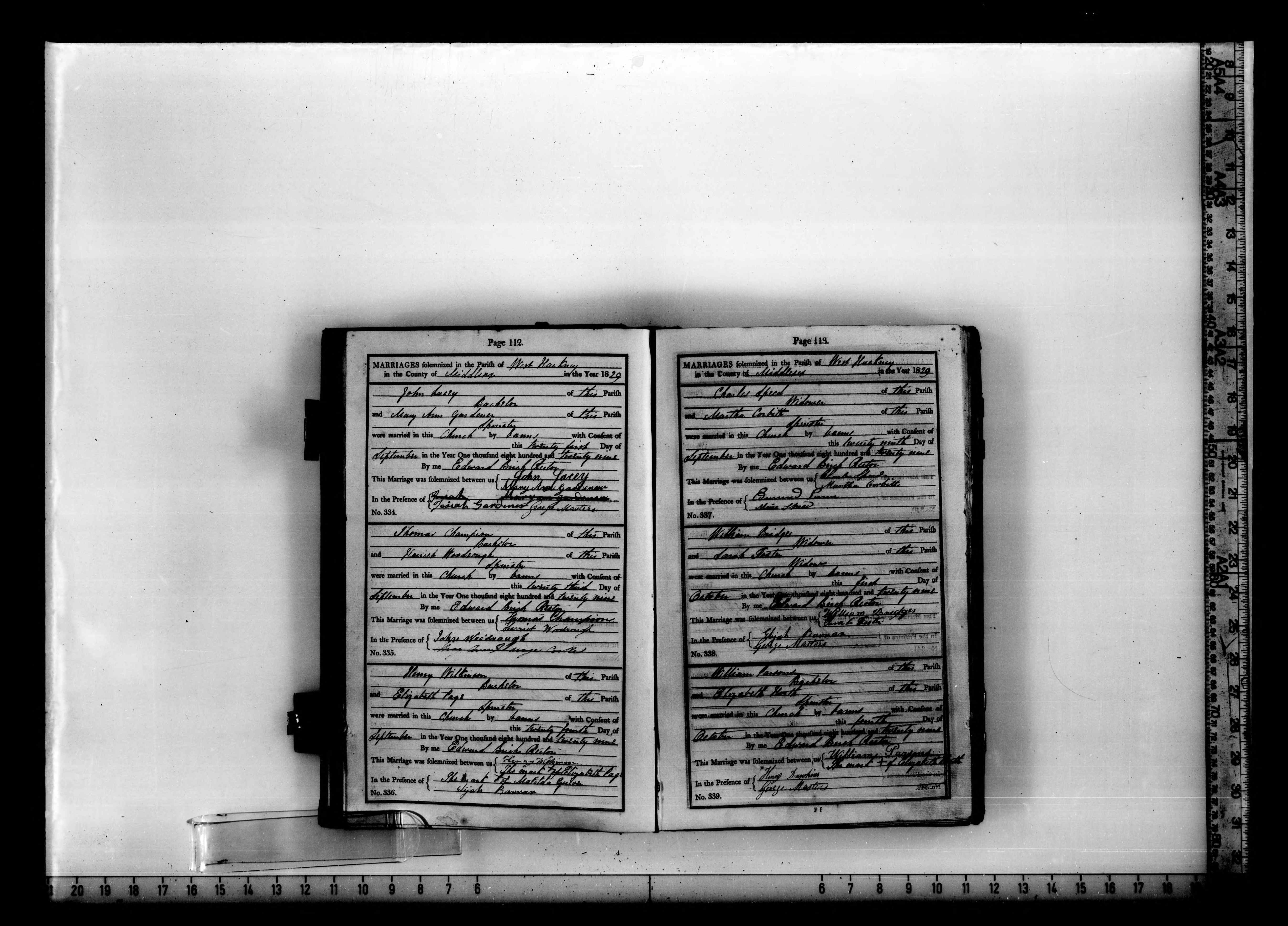 London, England, Church of England Marriages and Banns, 1754-1921