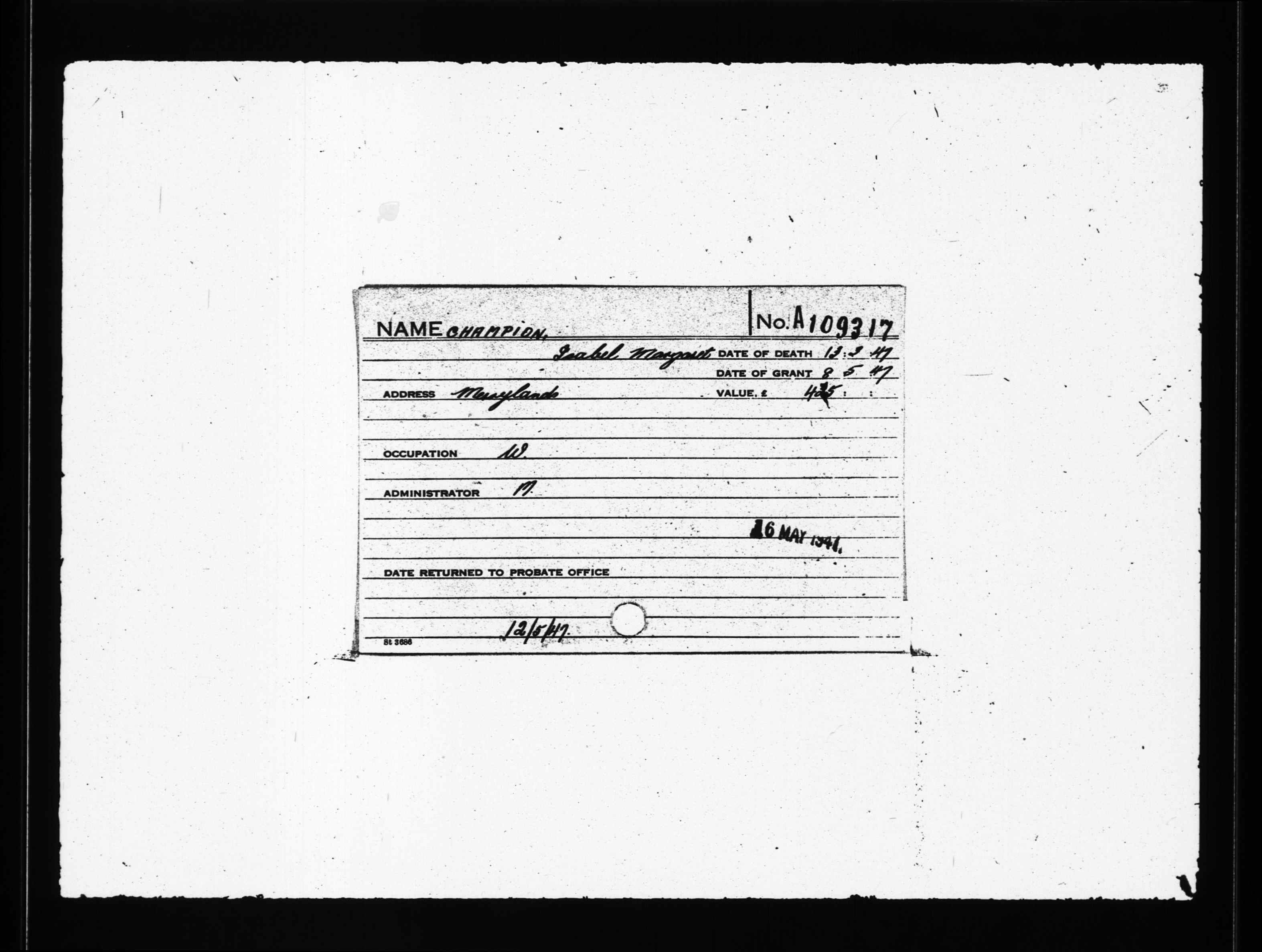 New South Wales, Australia, Index to Deceased Estate Files, 1859-1958