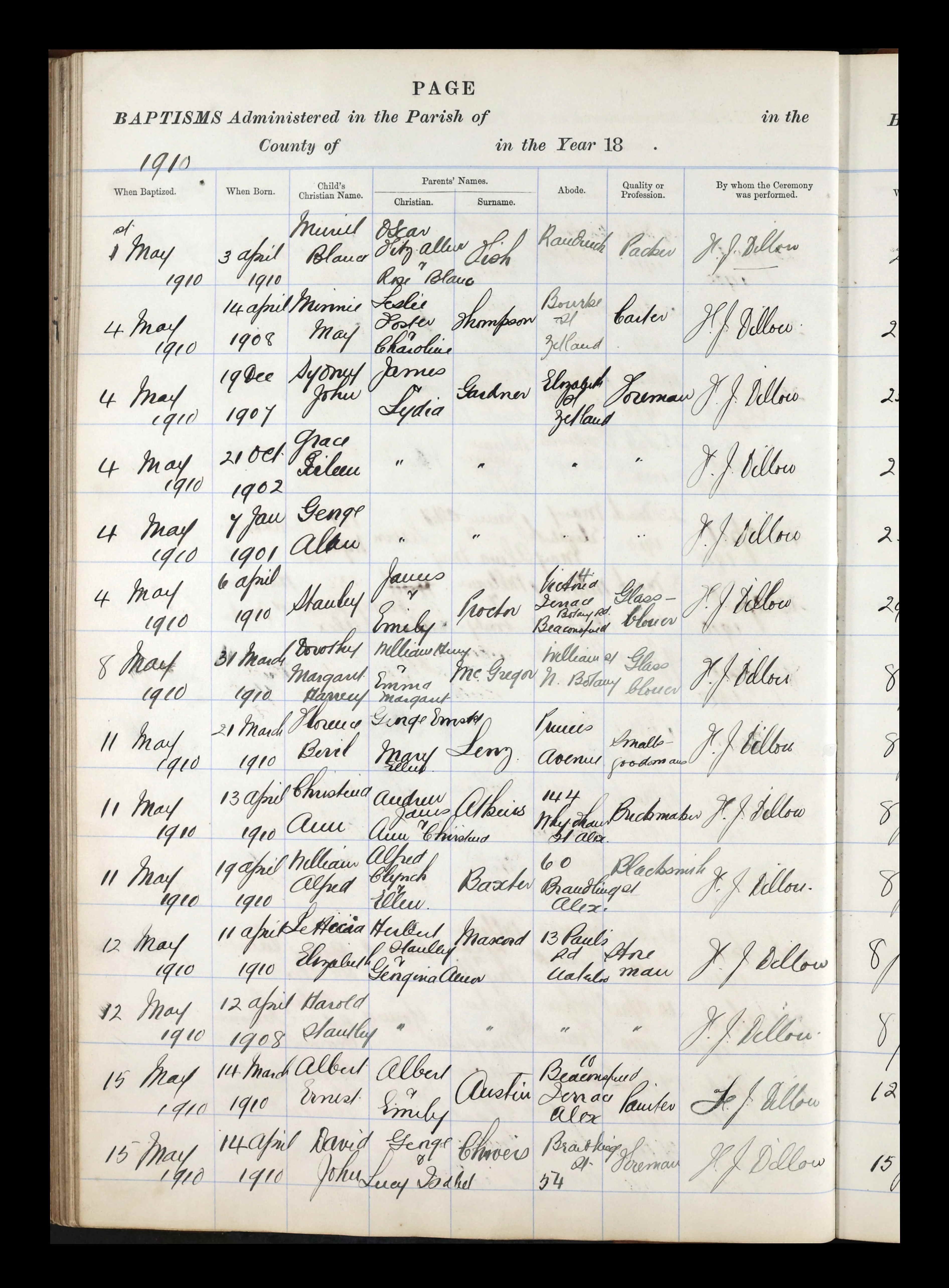 Sydney, Australia, Anglican Parish Registers, 1814-2011